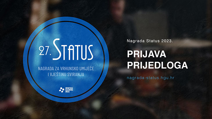 Nagrada Status 2023 - prijava prijedloga